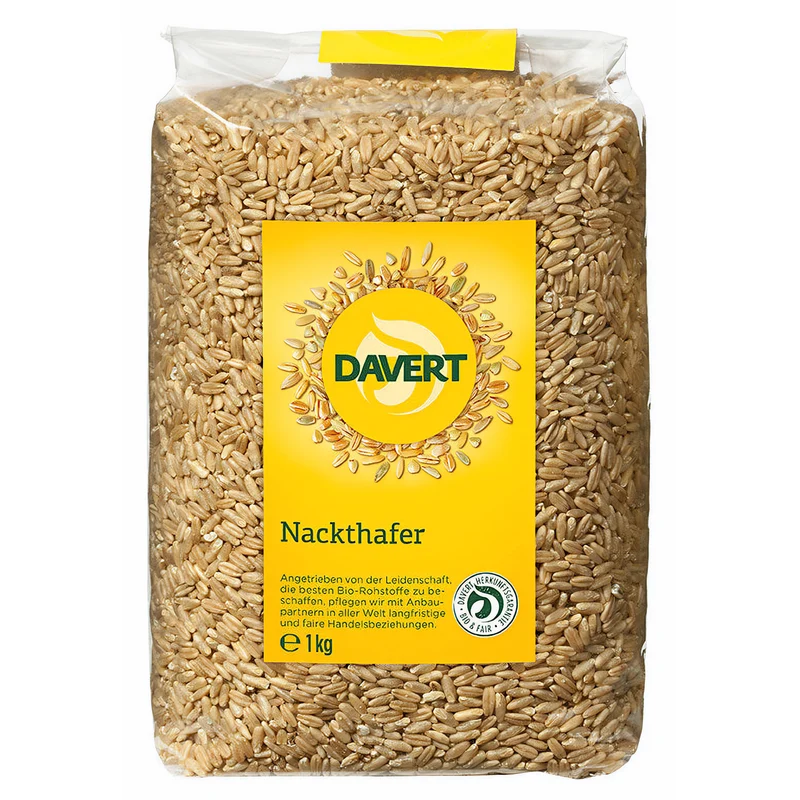 Davert Bio Nackthafer - 1 kg