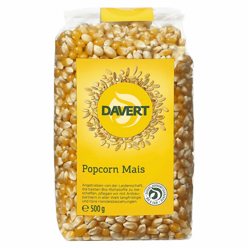 Davert Bio Popcornmais - 500g