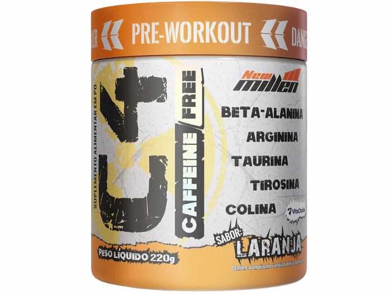 PRE TREINO C4 CAFFEINE FREE C/ COLINA 220G - NEW MILLEN