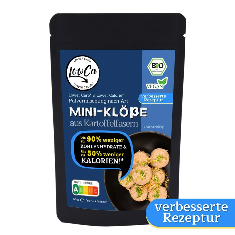 Mini Klöße aus Kartoffelfasern von LowCa