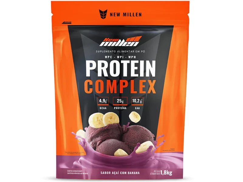PROTEIN COMPLEX 1,8KG REFIL - NEW MILLEN