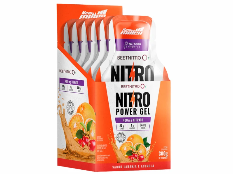 NITRO POWER GEL 10X30G - NEW MILLEN