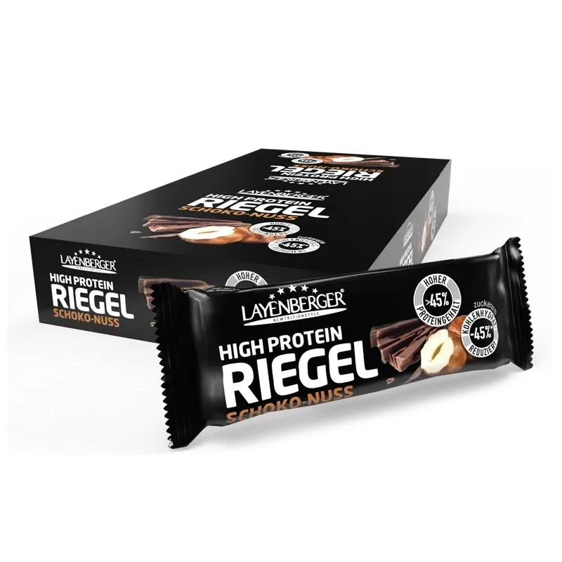 High Protein Riegel 18 x 35g Riegel von Layenberger