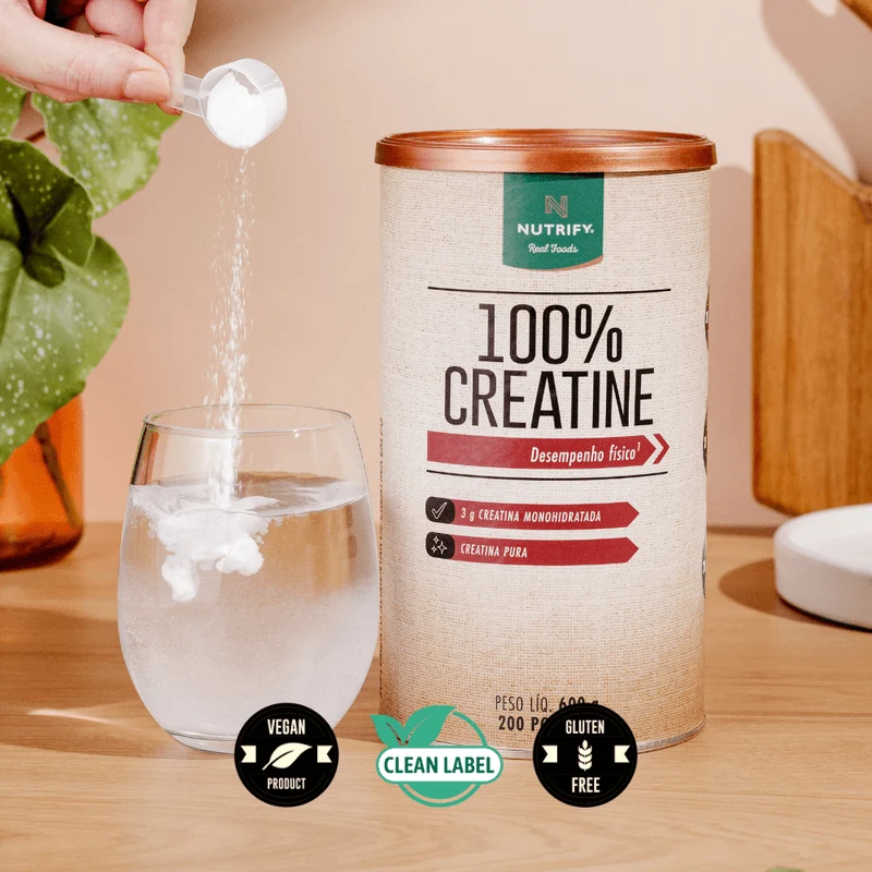 CREATINA 100% 600G - NUTRIFY