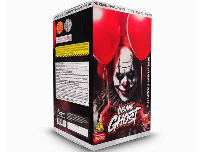 PRE TREINO INSANE GHOST FRUIT PUNCH 350G - DEMONS LAB