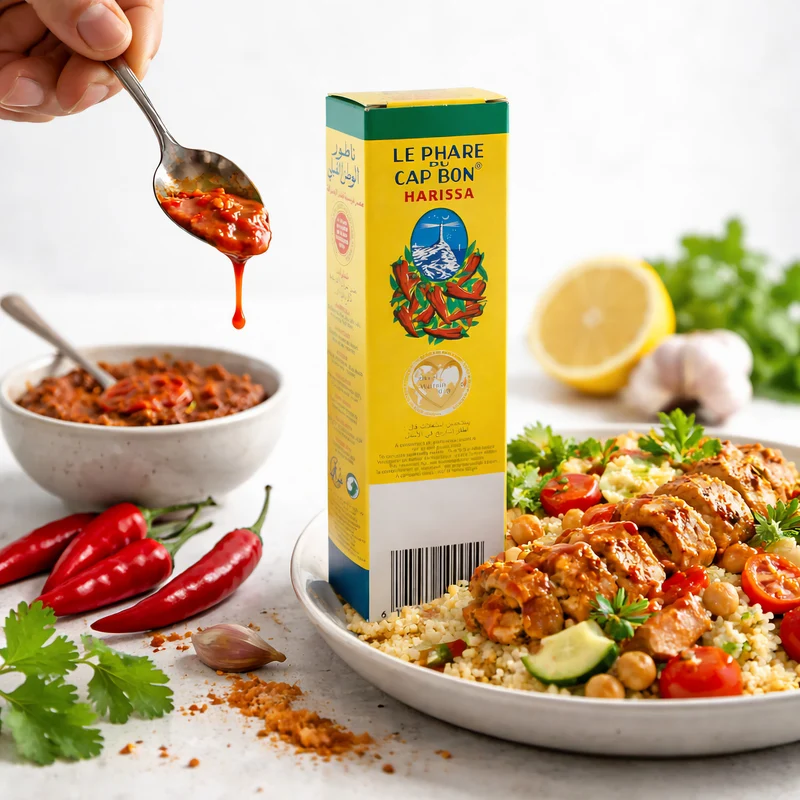 Le Phare Du Cap Bon Harissa Scharfe Würzpaste 70g