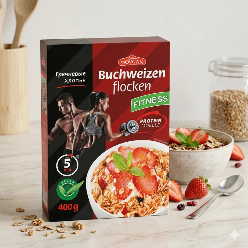 Dovgan Buchweizenflocken 400g