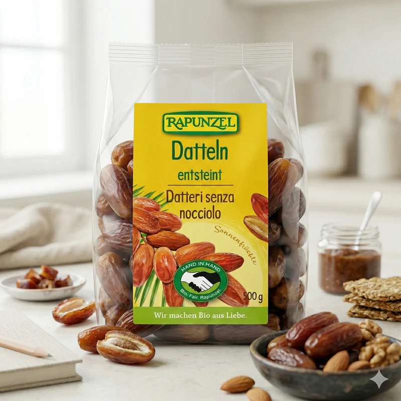 Rapunzel Bio Datteln ohne Stein Deglet Nour, 500g