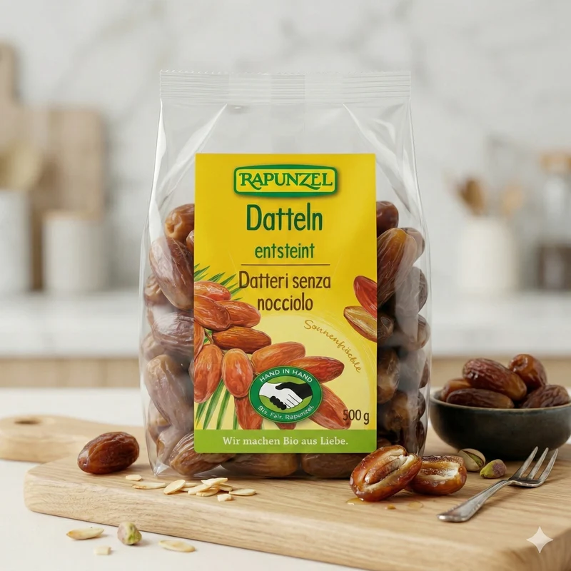 Rapunzel Bio Datteln ohne Stein Deglet Nour, 500g