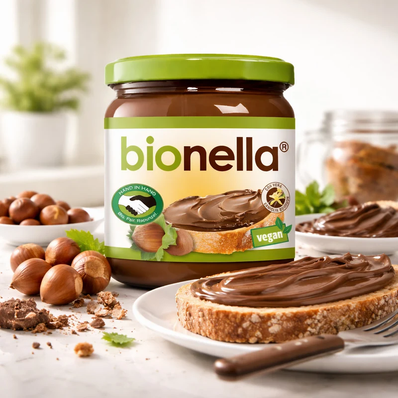 Rapunzel bionella Nussnougat Creme vegan - 400g