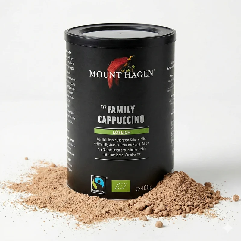 Mount Hagen Bio Cappuccino - 200g