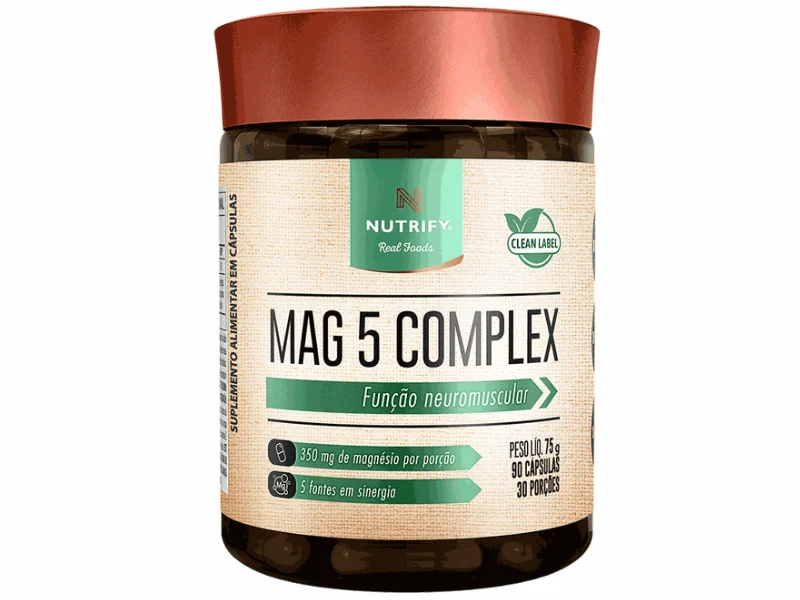 MAG 5 COMPLEX 90CAPS - NUTRIFY