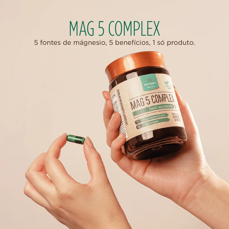 MAG 5 COMPLEX 90CAPS - NUTRIFY