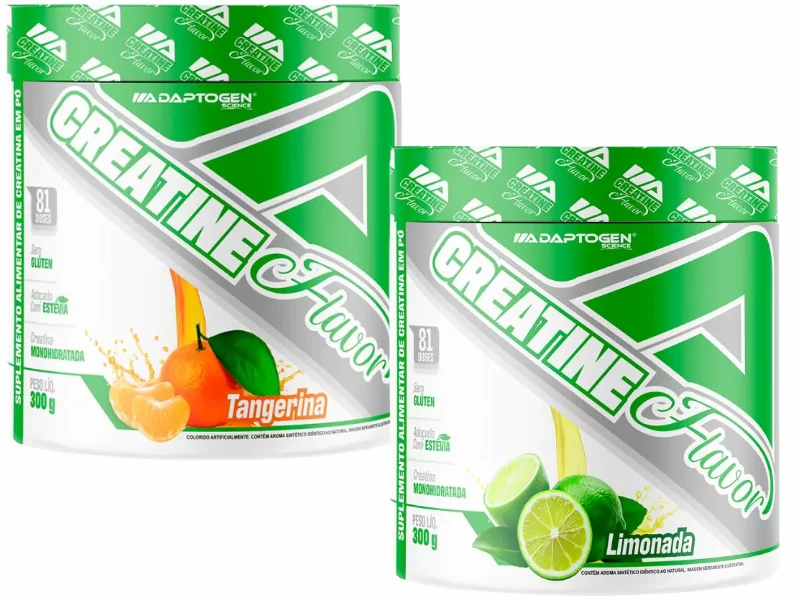 CREATINA FLAVOR LIMONADA 300G - ADAPTOGEN