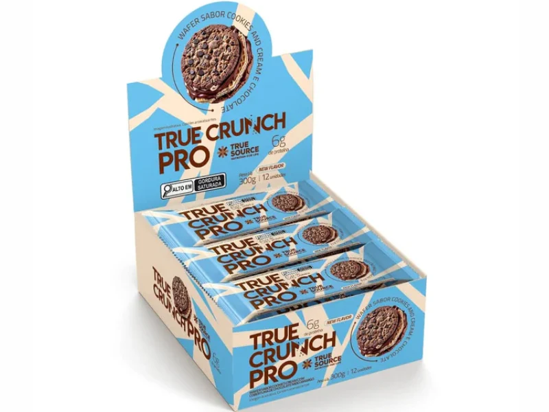 WAFER CRUNCH PRO C/ 12UN 25G - TRUE SOURCE