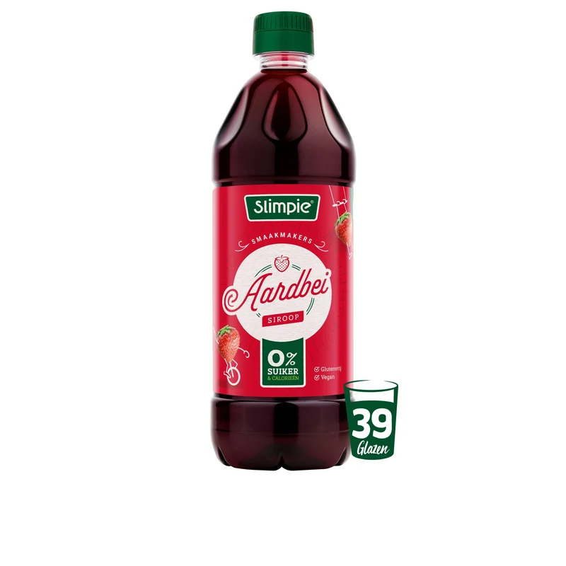 Zuckerfreier Limonaden - Sirup 6 x 650ml Flasche von Slimpie