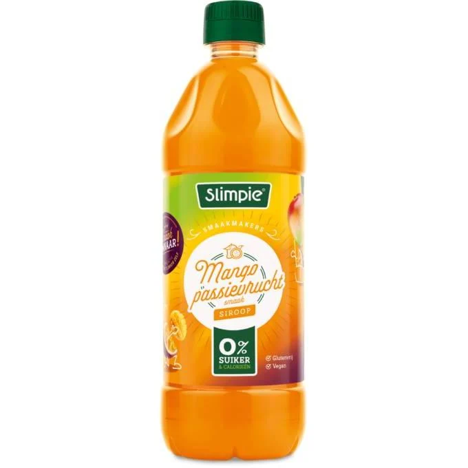 Zuckerfreier Limonaden - Sirup 6 x 650ml Flasche von Slimpie