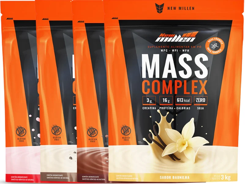 MASS COMPLEX 14.400 3KG REFIL - NEW MILLEN