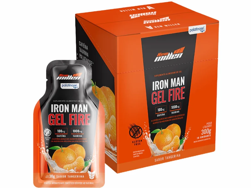 IRON MAN GEL FIRE 10X30G - NEW MILLEN