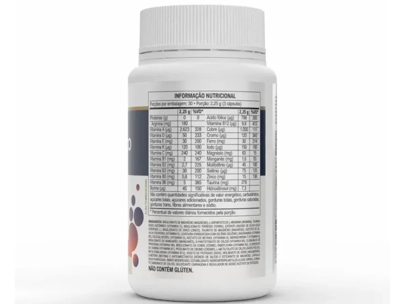 GLP-1 SUPPORT MULTIVITAMINICO 90CAPS 620MG - VITAFOR
