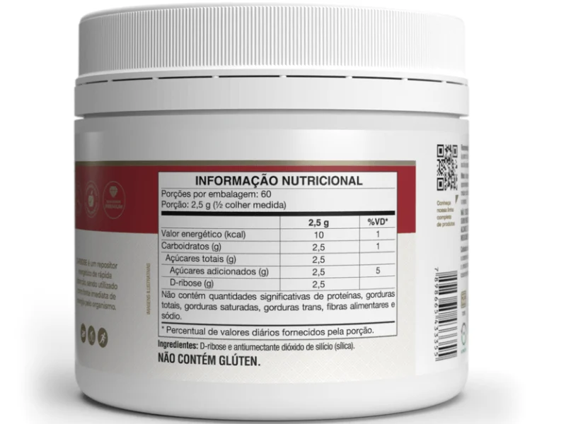 D-RIBOSE POTE 150G - VITAFOR