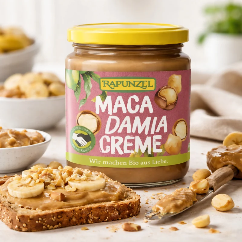 Rapunzel Bio Macadamia Creme - 250g