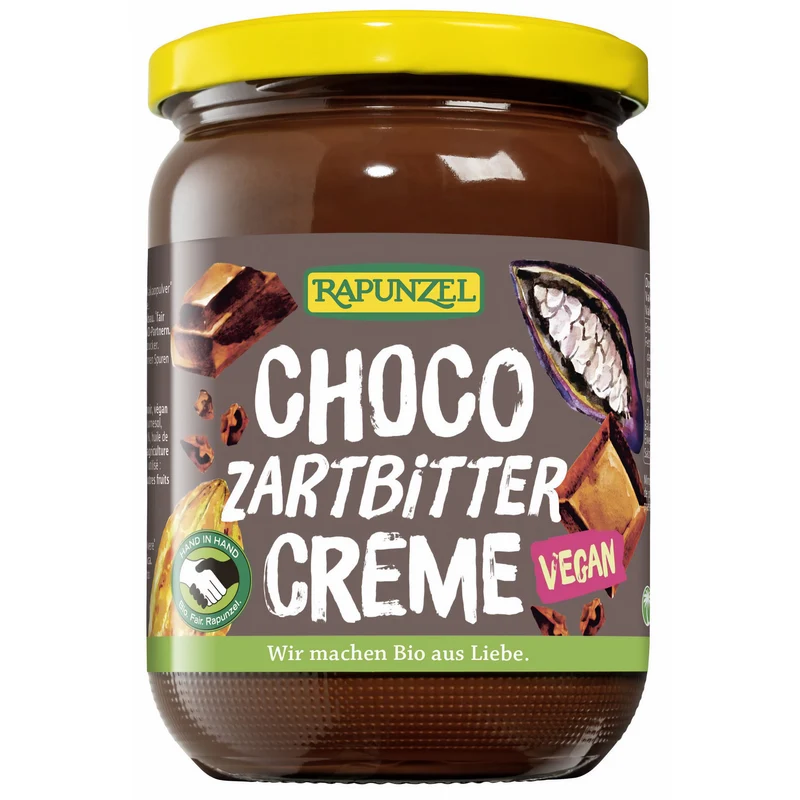 Rapunzel Bio Choco Creme - Zartbitter Schokoaufstrich 500g