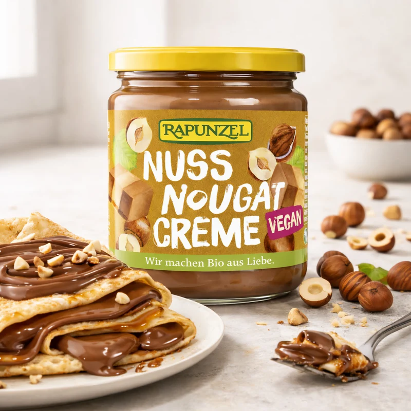 Rapunzel Bio Nuss-Nougat-Creme vegan, 250g