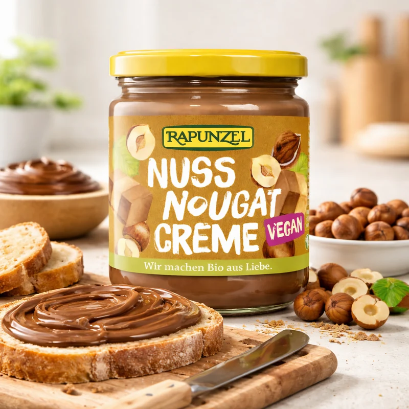 Rapunzel Bio Nuss-Nougat-Creme vegan, 250g
