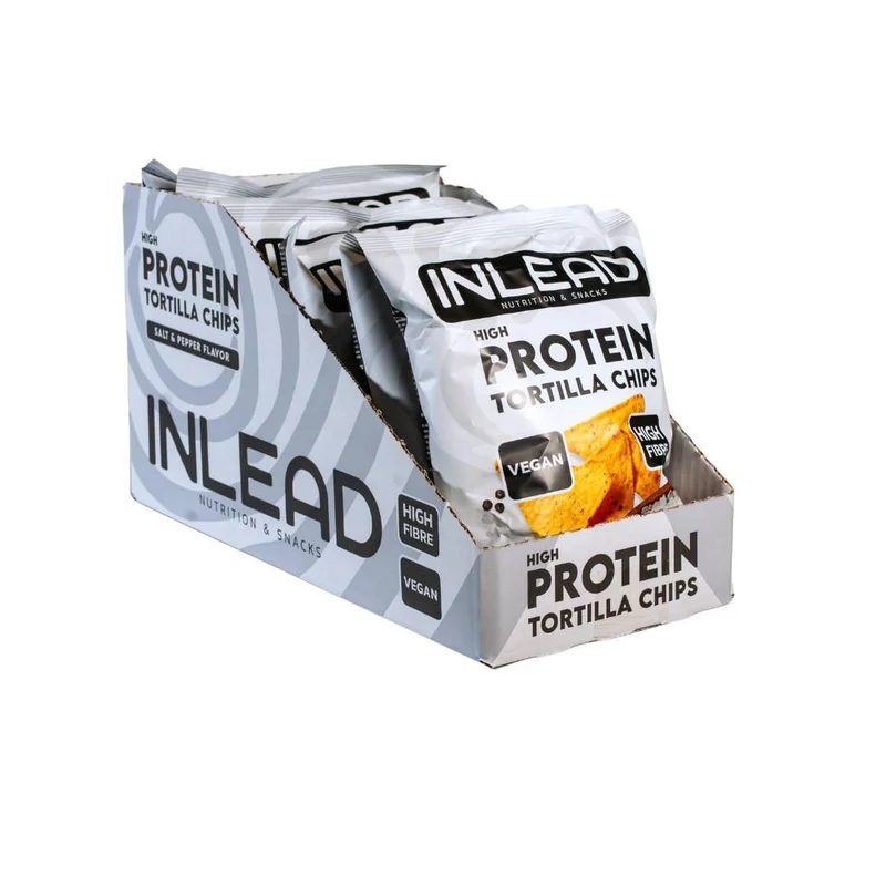 High Protein Tortilla Chips 6 x 50g Beutel von Inlead