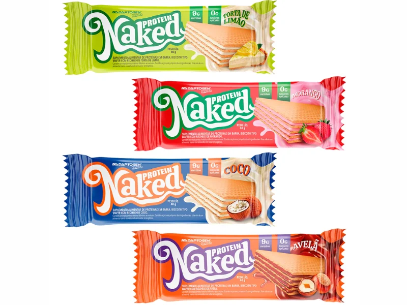 NAKED PROTEIN CAIXA C/ 12UN 40G - ADAPTOGEN