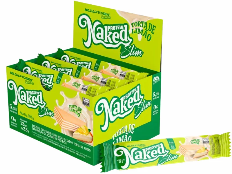 NAKED PROTEIN SLIM CAIXA C/ 12UN 25G - ADAPTOGEN
