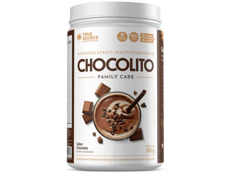 CHOCOLITO MULTIVITAMÍNICO CHOCOLATE 300G - TRUE SOURCE