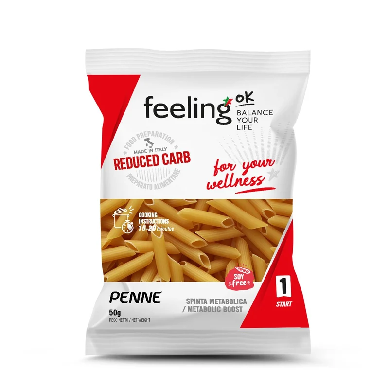 Protein Nudeln + Protein (36% Protein) 50g Beutel von Feeling OK