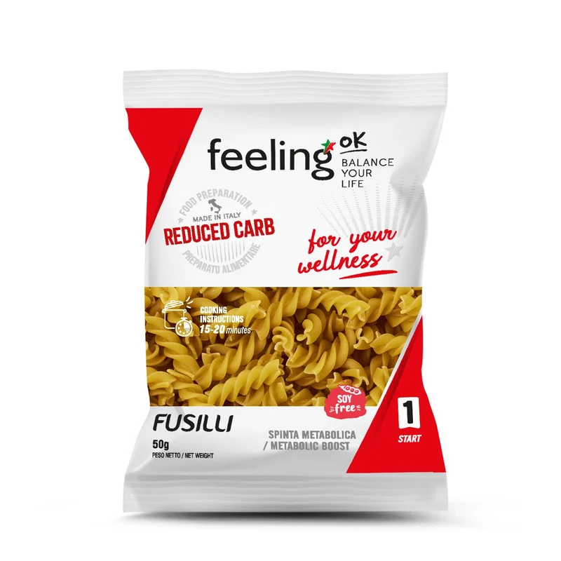 Protein Nudeln + Protein (36% Protein) 50g Beutel von Feeling OK