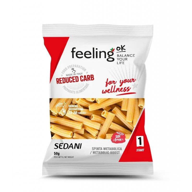 Protein Nudeln + Protein (36% Protein) 50g Beutel von Feeling OK