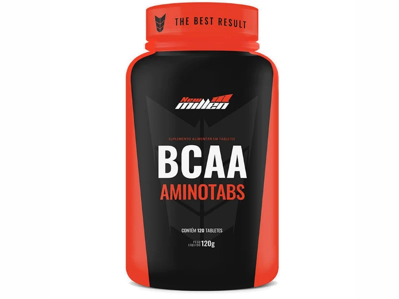 BCAA AMINO TABLETS 120 TABS - NEW MILLEN