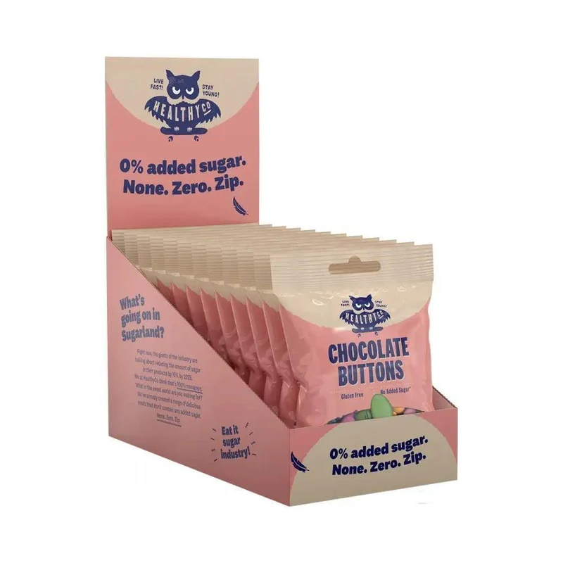 Chocolate Candy 12 x 40g Beutel von HealthyCo