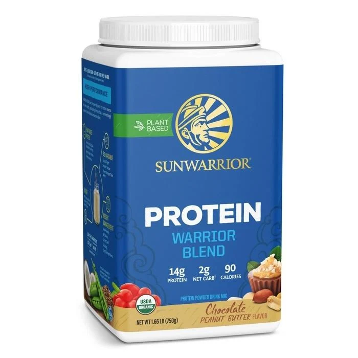 Protein Warrior Blend 750g Dose von Sunwarrior
