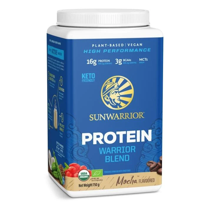 Protein Warrior Blend 750g Dose von Sunwarrior