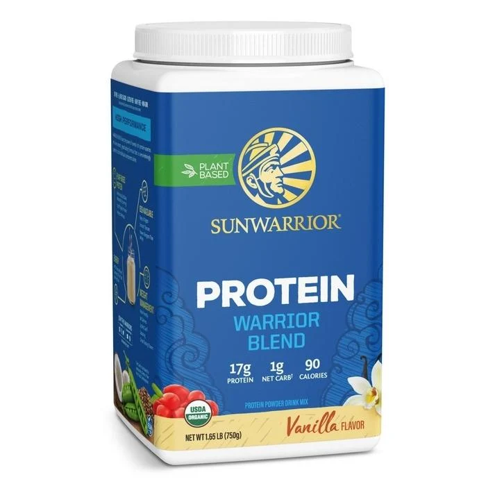 Protein Warrior Blend 750g Dose von Sunwarrior