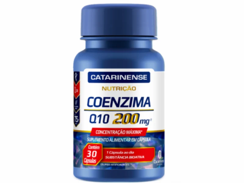 COENZIMA Q10 200MG 30CAPS - CATARINENSE NUTRICAO