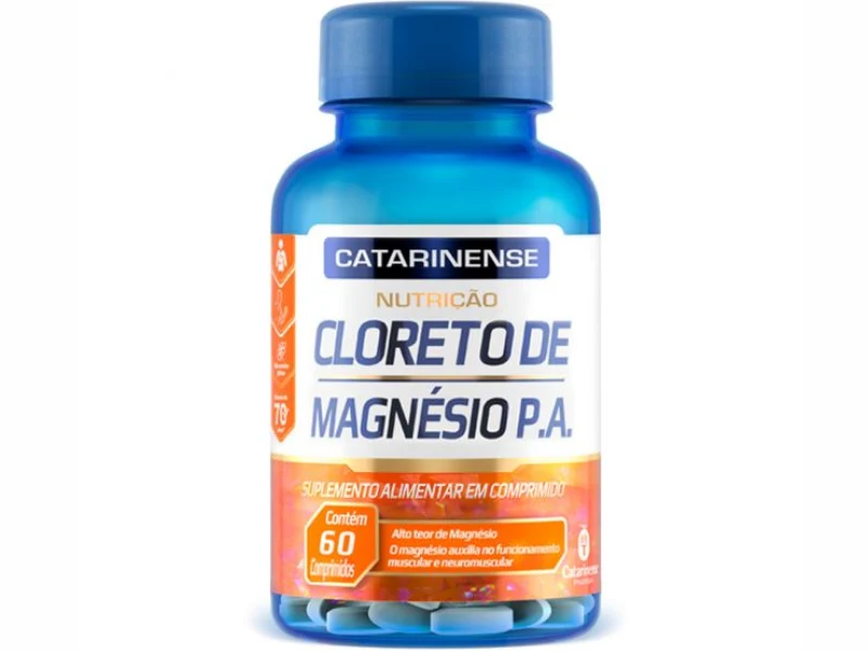 CLORETO DE MAGNESIO PA 60CAPS - CATARINENSE NUTRICAO