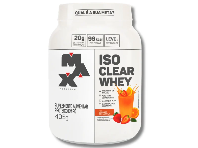 WHEY ISO CLEAR 405G - MAX TITANIUM