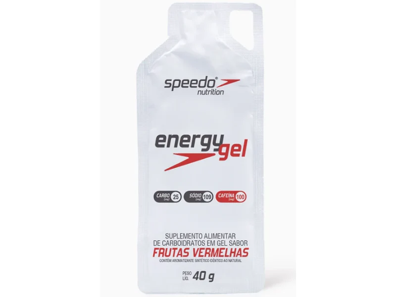 ENERGY GEL SPEEDO PWRD BY Z2 FRUTAS VERMELHAS CAIXA C/ 10 SACHES 40G