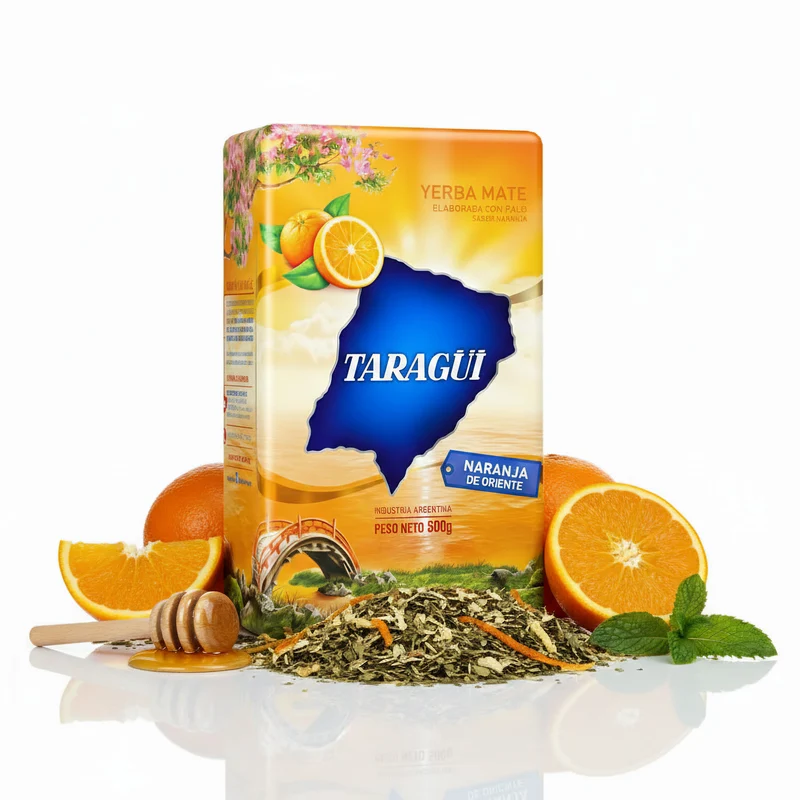 Taragüi Naranja de Oriente - Orange - Mate Tee aus Argentinien 500g