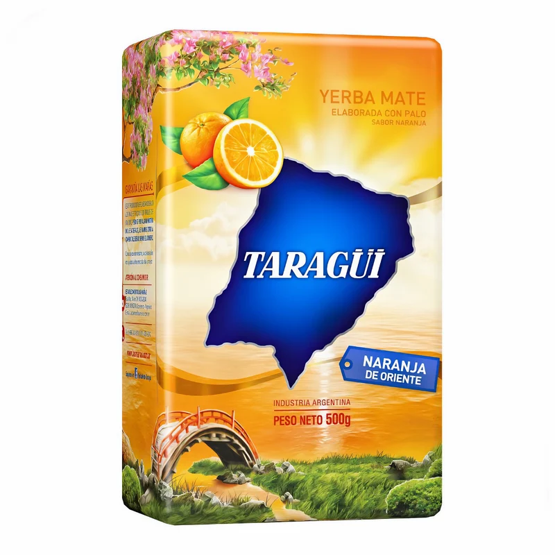 Taragüi Naranja de Oriente - Orange - Mate Tee aus Argentinien 500g