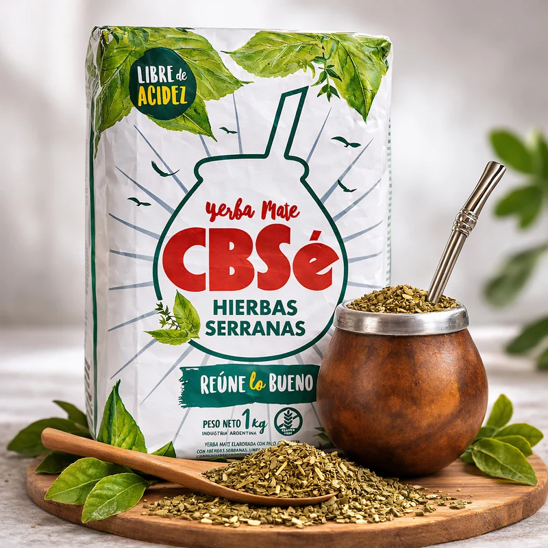 CBSé - Hierbas Serranas - Mate Tee aus Argentinien 500g