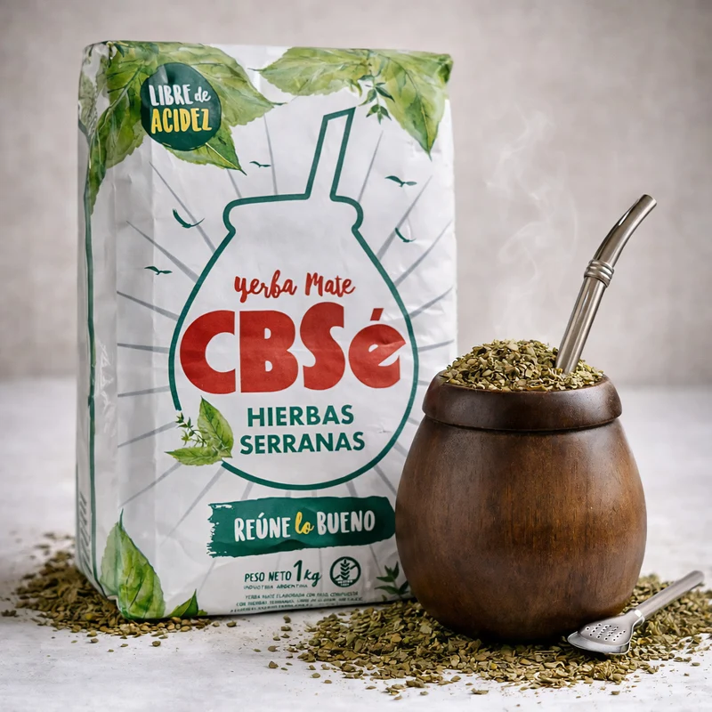 CBSé - Hierbas Serranas - Mate Tee aus Argentinien 500g