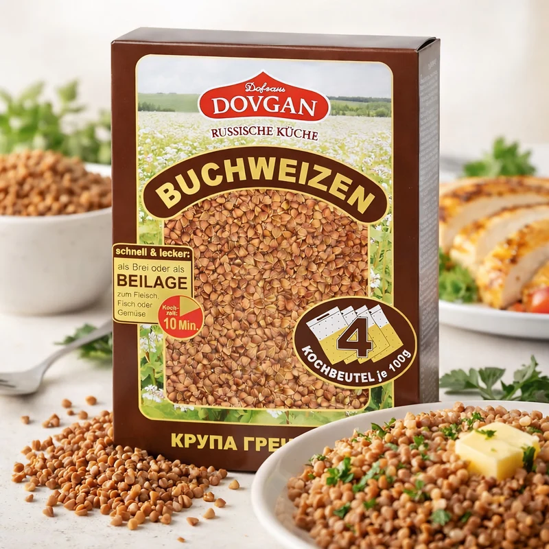 Dovgan Buchweizen im Kochbeutel, 400 g
